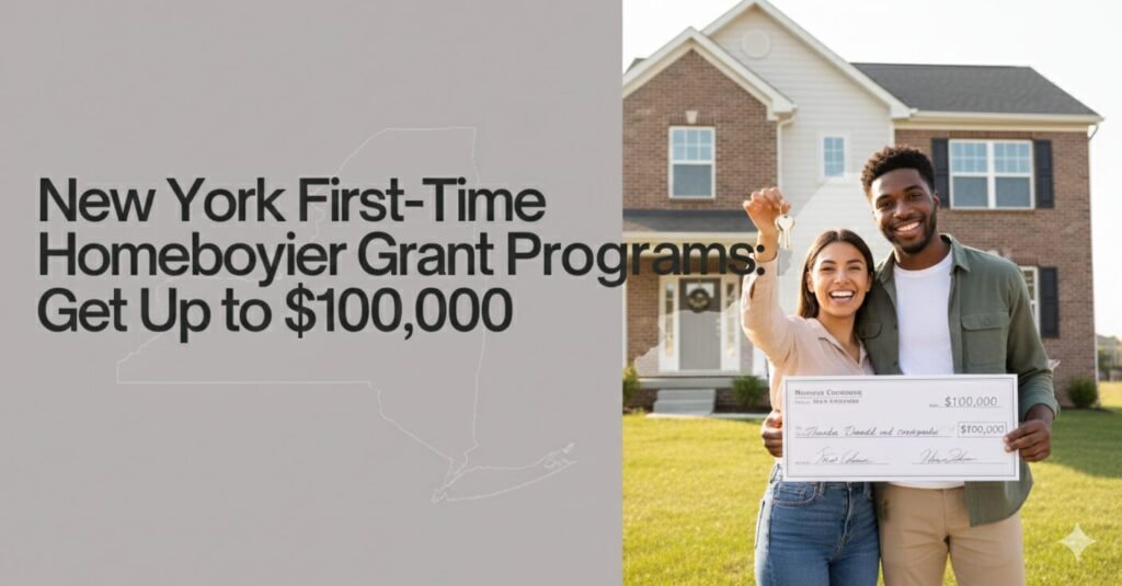 New York First-Time Homebuyer Grant Programs: Get Up to $100,000