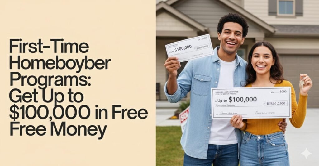 First-Time Homebuyer Programs: Get Up to $100,000 in Free Money