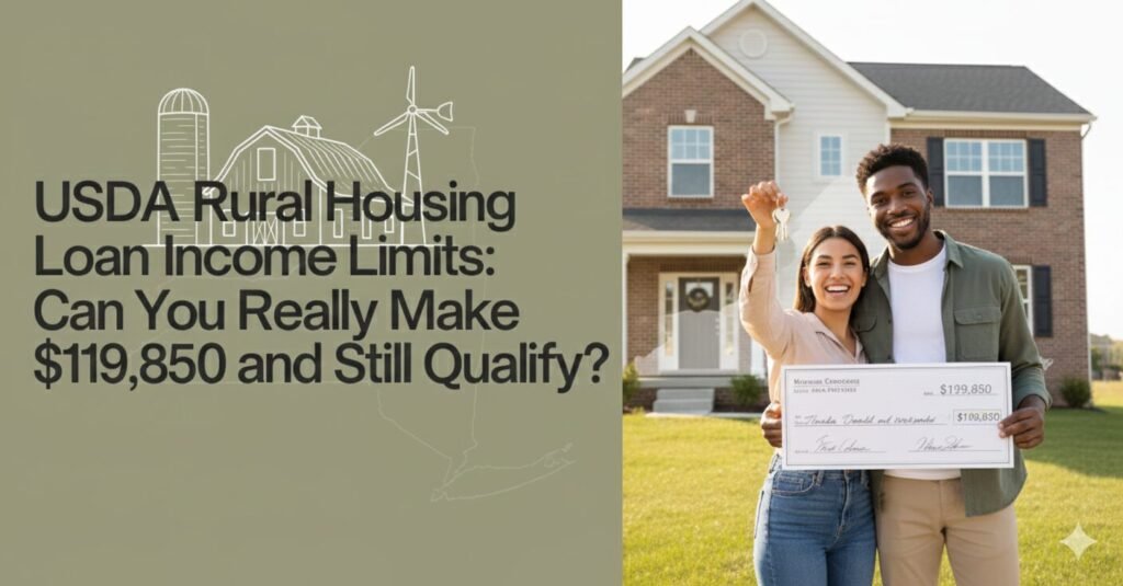 USDA Rural Housing Loan Income Limits: Can You Really Make $119,850 and Still Qualify?