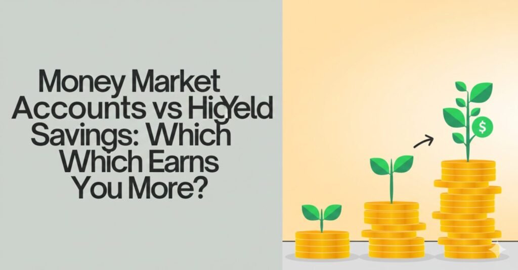 Money Market Accounts vs High-Yield Savings: Which Earns You More?