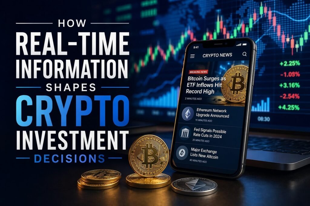 How Real-Time Information Shapes Crypto Investment Decisions?