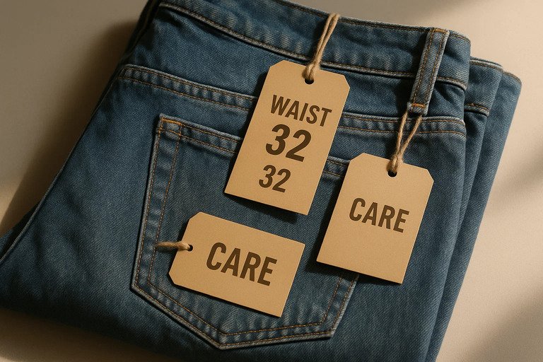 Custom Jeans Tags for Strong Branding and Premium Denim Presentation