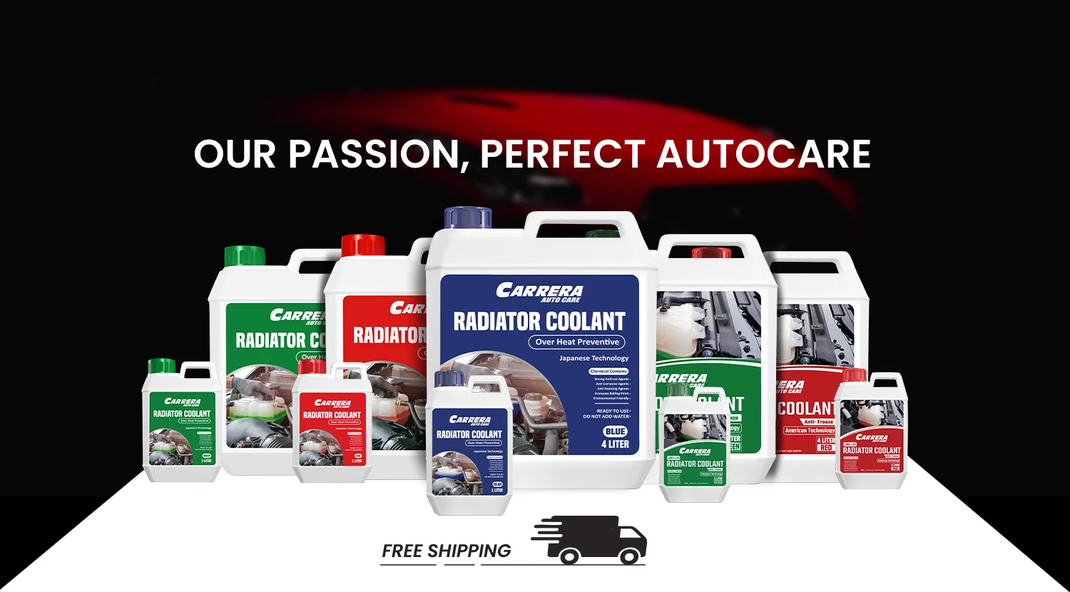 Carrera Super Long Life Radiator Coolant Red