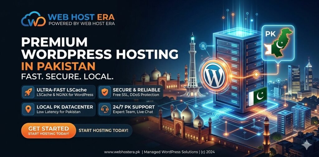 WordPress Hosting in Pakistan