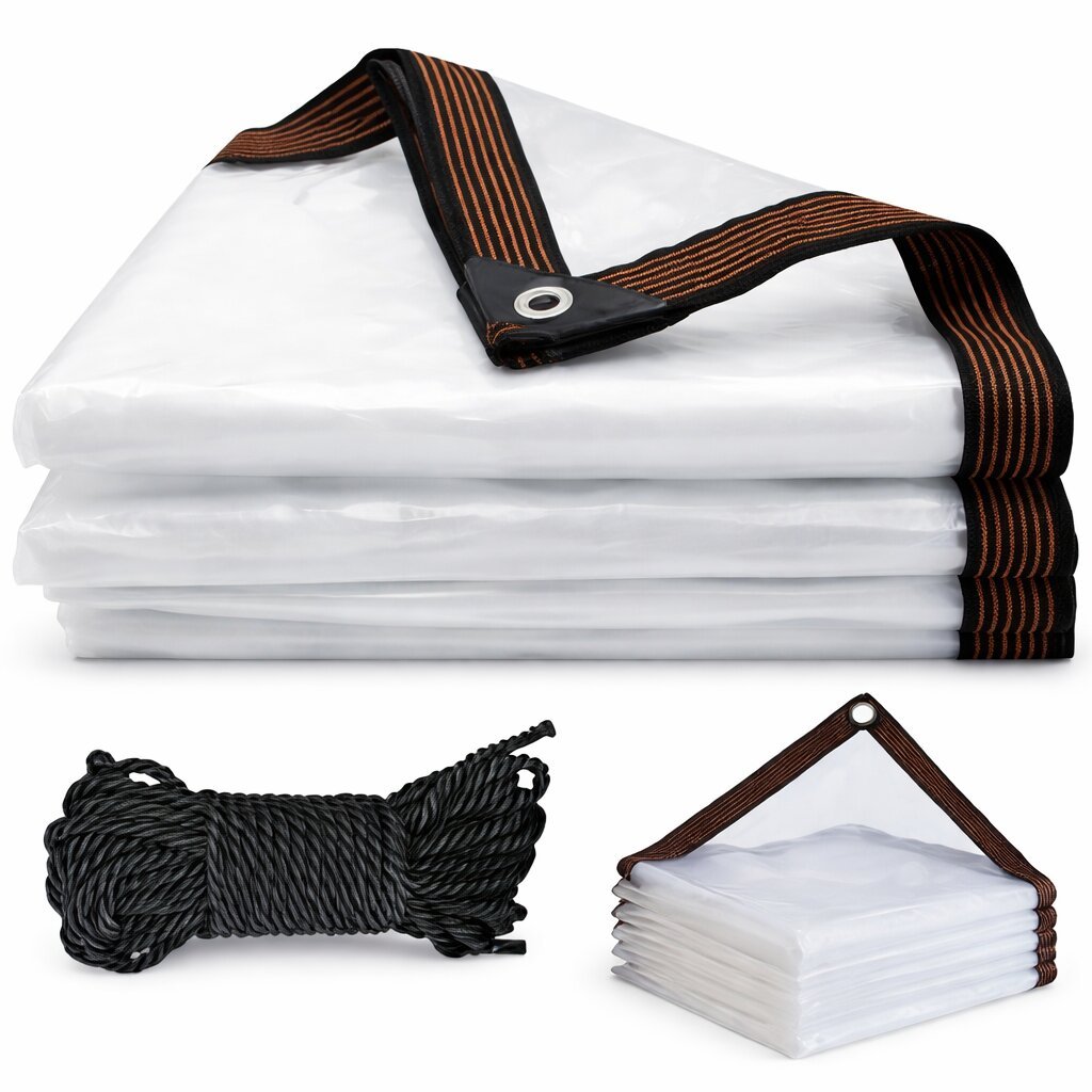 clear tarpaulin cover