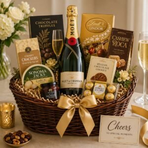 Luxury champagne and gift box for Washington DC gifting