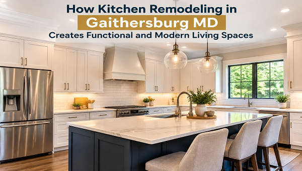 Kitchen Remodeling in Gaithersburg for Modern Home Transform